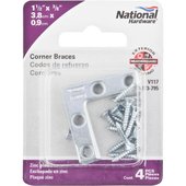 National Catalog 117 Flat Corner Iron - N113795