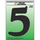 Hy-Ko 6 In. Plastic House Numbers - 30205
