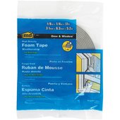 M-D PVC Closed Cell Vinyl Foam Weatherstrip Tape - 02238