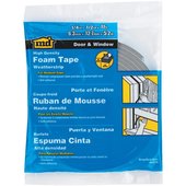 M-D PVC Closed Cell Vinyl Foam Weatherstrip Tape - 02279