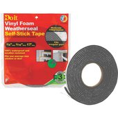 Do it Best Heavy Density PVC Closed Cell Vinyl Foam Weatherstrip Tape - V212GHDI