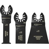 Imperial Blades ONE FIT 3-Pack Oscillating Blade Assortment - IBOAV1-3