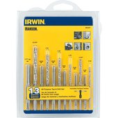 Irwin Hanson 13-Piece Tap & Drill Set - 80187