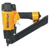 Bostitch 35 Degree Paper Tape Strapshot Metal Connector Framing Nailer with Short Magazine - MCN150