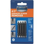 Century Drill and Tool 4-Piece Screw Extractor Set - 73430