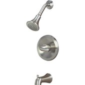 Home Impressions Single Lever Handle Pressure Balance Tub And Shower Faucet - F1A14507NP-JPA3