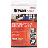 Devcon Fiberglass, Porcelain & Plastic Epoxy Repair Kit - 90216