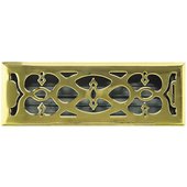 Accord Victorian Brass Floor Register - AMFRPBV412