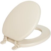 Mayfair Round Soft Vinyl With Plastic Core Toilet Seat - 11-A006