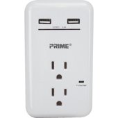 Prime Wire & Cable 2-Outlet USB Charger - PBUSB342S