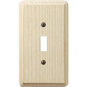 Amerelle Wood Switch Wall Plate - 401T