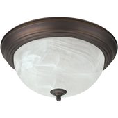 Home Impressions 15 In. Flush Mount Ceiling Light Fixture - IFM415ORB