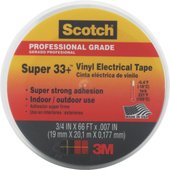 3M Scotch Vinyl Plastic Electrical Tape - 06132BA-10