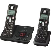RCA DECT 6.0 Cordless Phone With 2 Handsets - 2162-2BKGA