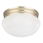 Home Impressions 9-1/2 In. Flush Mount Ceiling Light Fixture - IFM710BP