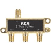 RCA 3-Way Coaxial Splitter - VH48R