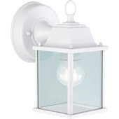 Home Impressions Incandescent Lantern Outdoor Wall Light Fixture - IOL3WH