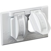 Bell Horizontal Mount Weatherproof Outdoor Outlet Cover - 5180-1