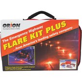 Orion 19-Piece Flare Kit Plus Emergency Road Kit - 8905