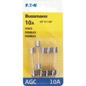 Bussmann Glass Tube Automotive Fuse - BP/AGC-10-RP
