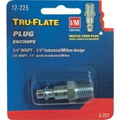 Tru-Flate 1/4 In. Body Series I/M-Industrial Plug - 12-225