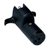 Hopkins 6 Round to 4 Flat Plug-In Adapter - 47305