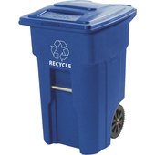 Toter Recycling Trash Can - 025532-D7BLU
