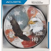 AcuRite Eagle/Flag Indoor And Outdoor Thermometer - 01930