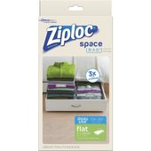 Ziploc Space Bag Vacuum Seal Dual Use Flat Storage Bag - 70422