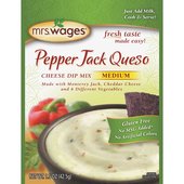 Mrs. Wages Pepper Jack Queso Cheese Dip Mix - W408-H7425