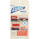 Ziploc Space Bag Vacuum Seal Variety Combo Storage Bag - 70405