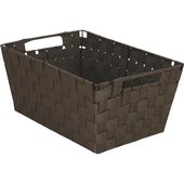 Home Impressions Woven Storage Basket With Handles - 748106-BR