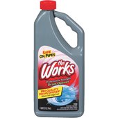The Works Professional Strength Liquid Drain Cleaner Opener - 33320WK