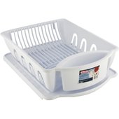 Sterilite 2-Piece Ultra Sink Dish Drainer Set - 06418006