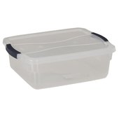 Rubbermaid Clever Store Latching Lid Storage Tote - RMCC150001