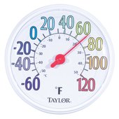 Taylor Image Gallery Dial Outdoor Wall Thermometer - 6714