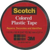 3M Scotch Colored Plastic Tape - 191BK
