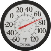 Taylor Image Gallery Easy Read Dial Outdoor Wall Thermometer - 6700N
