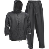 West Chester 3-Piece Black Rain Suit - 44520/L