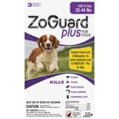 ZoGuard Plus For Dogs Flea & Tick Treatment - 511103