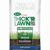 Scotts Turf Builder ThickR Lawn Combination Grass Seed, Fertilizer, & Soil Improver - 30156