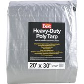 Do it Best Heavy-Duty Silver Poly Tarp - 725676