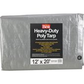 Do it Best Heavy-Duty Silver Poly Tarp - 768596