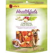 Ruffin' it Healthfuls Chicken & Fruit Wrap Dog Treat - 08300