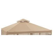 Outdoor Expressions Polyester Replacement Gazebo Canopy - TJSG-127-3X3CAN