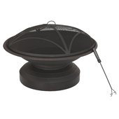 Outdoor Expressions 35 In. Pedestal Fire Pit - FT-51158B