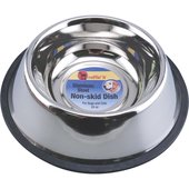 Westminster Pet Ruffin' it Non-Skid Stainless Steel Pet Bowl - 19124