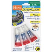 Hartz UltraGuard Dual Action Flea & Tick Treatment For Dogs & Puppies - 3270015648