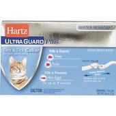 Hartz UltraGuard Plus Flea & Tick Collar For Cats & Kittens - 94268