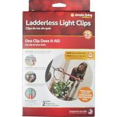 Simple Living Solutions Ladderless Light Clips - 710025